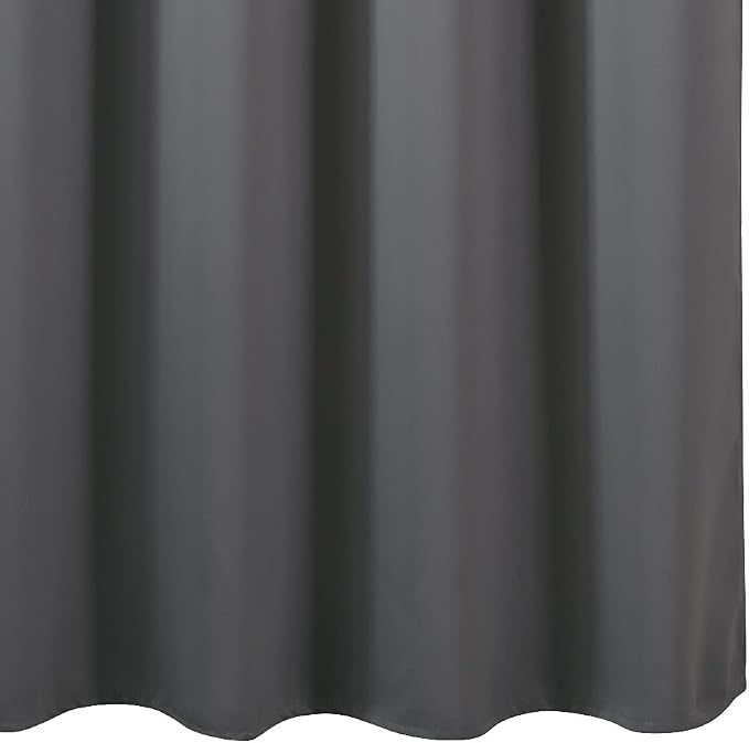 Grey Blackout Curtains 34 x 54 Inch Length/Set of 2 Curtain Panels/Thermal - Image 9