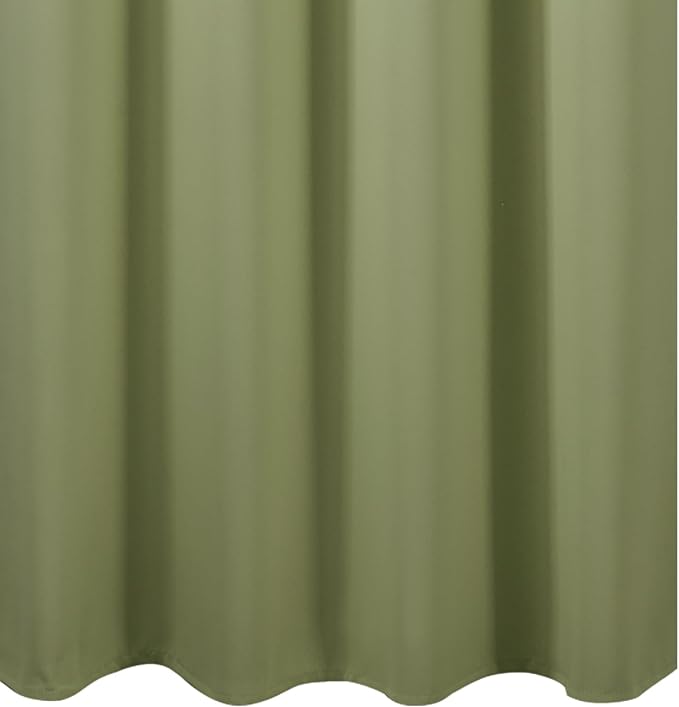 Blackout Curtains 52 x 84 inches Long Sage Green Curtains Set of 2 Panels - Image 8