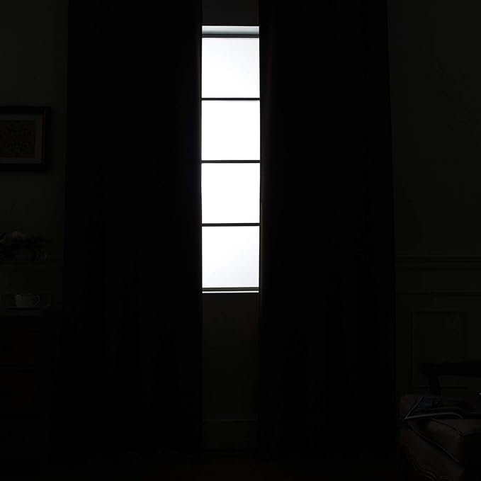 Yakamok Grey Blackout Curtains 84 Inches Long - Image 9