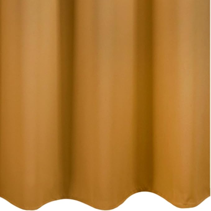 Mustard Yellow Thermal Blackout Curtains/42 x 95 Inch/Set of 2 Panels Room - Image 8