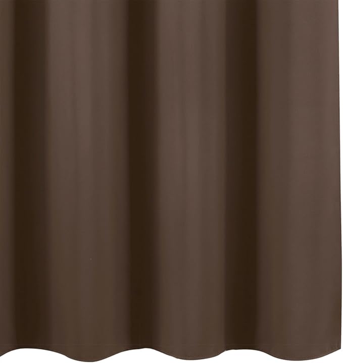 Blackout Curtains 52 x 120 Inch Long Chocolate Curtains Set of 2 Panels Room - Image 8