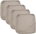 Sqodok Patio Cushion Cover 21x19 inch, Outdoor Seat Cushion Slip Cover by Sqodok