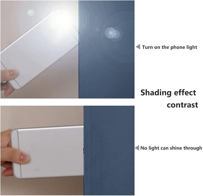 NICETOWN Full Shade Curtain Panels 72 inches Long, Pair of Energy Smart & Noise - Image 3