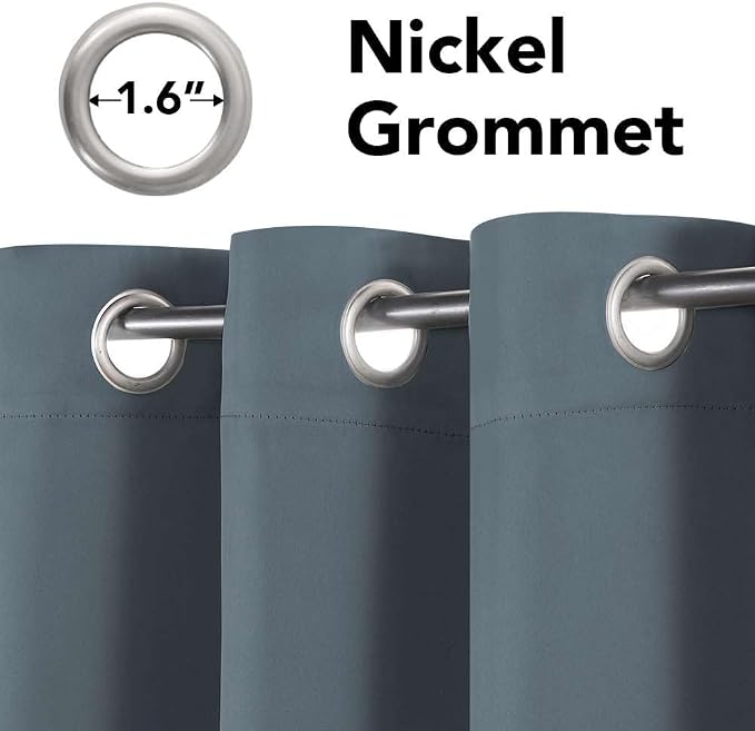 H.VERSAILTEX Premium Blackout Thermal Insulated Room Darkening Curtains - Image 4