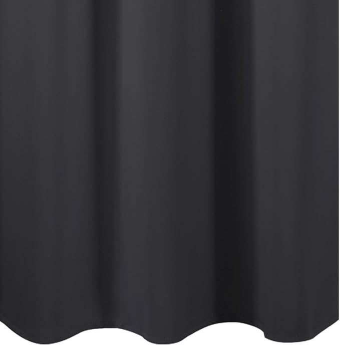 Dark Grey Thermal Blackout Curtains/42 x 95 Inch/Set of 2 Panels Room Darkening - Image 8