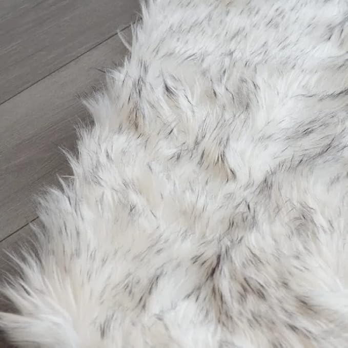 ORINOVA Gray and White Area Rug 6x9 Rugs - Image 5