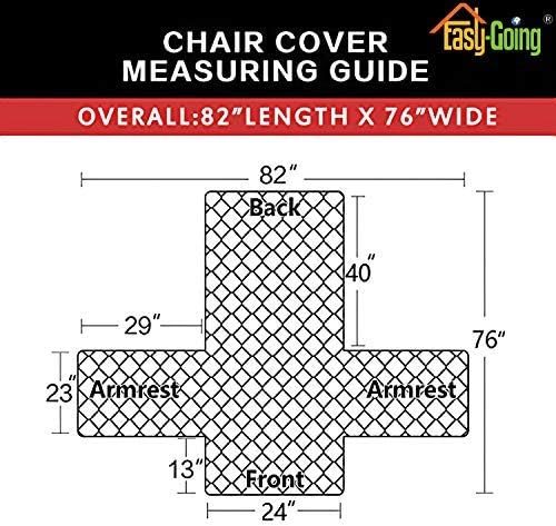 Easy-Going Reversible Couch Cover, Small Chair, Water Resistant Furniture Mat - Image 7
