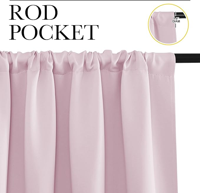 NICETOWN Room Darkening Curtains - Image 2