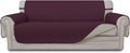 Easy-Going Reversible Couch Cover, 4 Seater Sofa, XX-Large Sofa, Wine/Beige | by Easy-Going