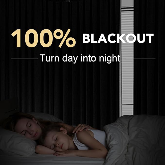 H.VERSAILTEX Linen Blackout Curtains 108 Inches Long 100% Blackout Thermal - Image 2