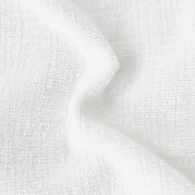 CaliTime Decorative Couch Throw Pillow Covers 26 X 16 Inches True White | Pack - Image 2