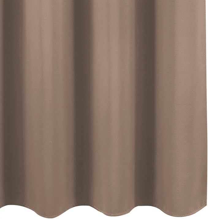 Blackout Curtains 52 x 120 Inch Long Cappuccino Curtains Set of 2 Panels Room - Image 8