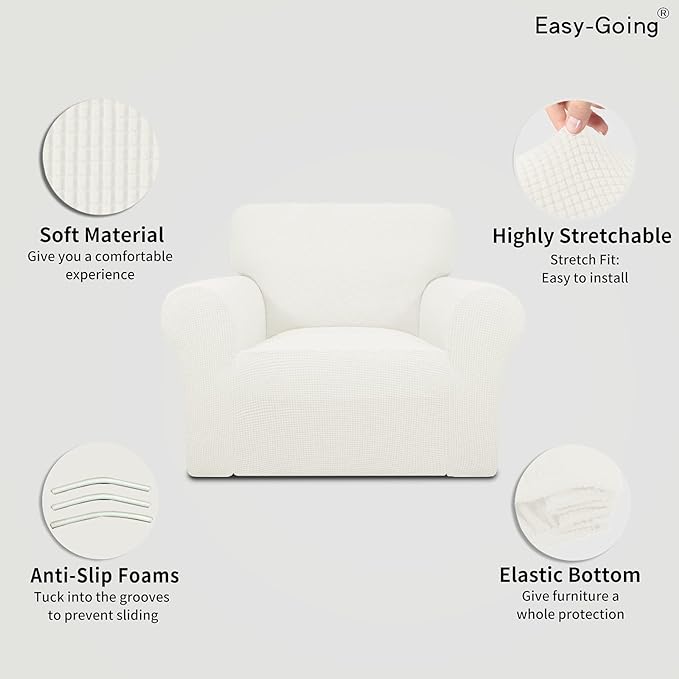 Easy-Going Stretch Chair Slipcover - Image 3