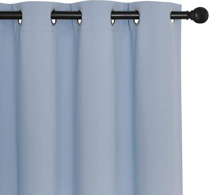 NICETOWN Bedroom Curtain Room Darkening Drapery 102 inches Length - Image 7