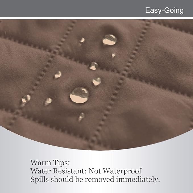 Easy-Going Reversible Couch Cover, Large Futon Sofa, Water Resistant Furniture - Image 4