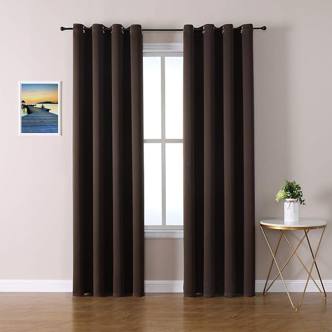 ChrisDowa Blackout Curtains for Bedroom and Living Room 102 Inches Long | 2 by ChrisDowa