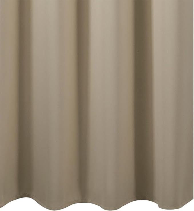 Beige Thermal Blackout Curtains/42 x 72 Inch/Set of 2 Panels Room Darkening - Image 8