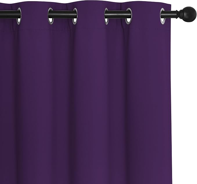 NICETOWN Blackout Curtains for Sliding Glass Door Room Divider Noise Reduce - Image 7