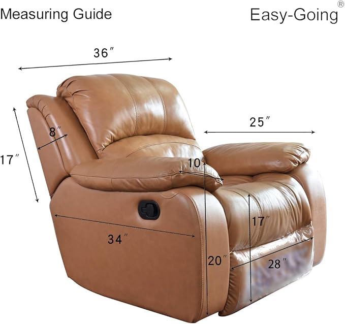 Easy-Going Reversible Couch Cover, Oversized Recliner, Taupe/Ivory | Machine - Image 7