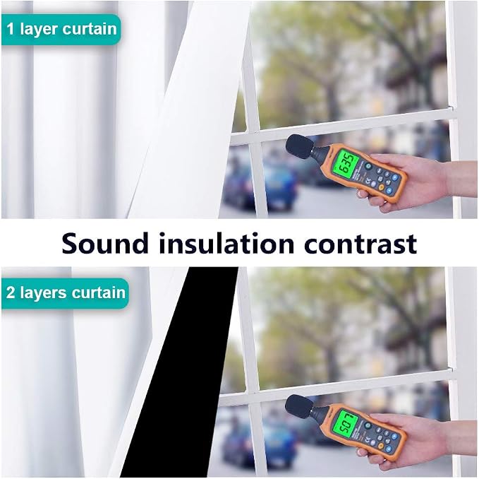 NICETOWN Full Shading Cold Blocking Curtains - Image 4