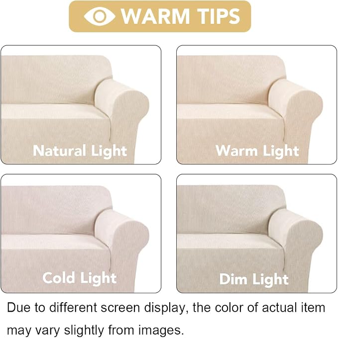 H.VERSAILTEX Stretch Couch Covers - Image 3