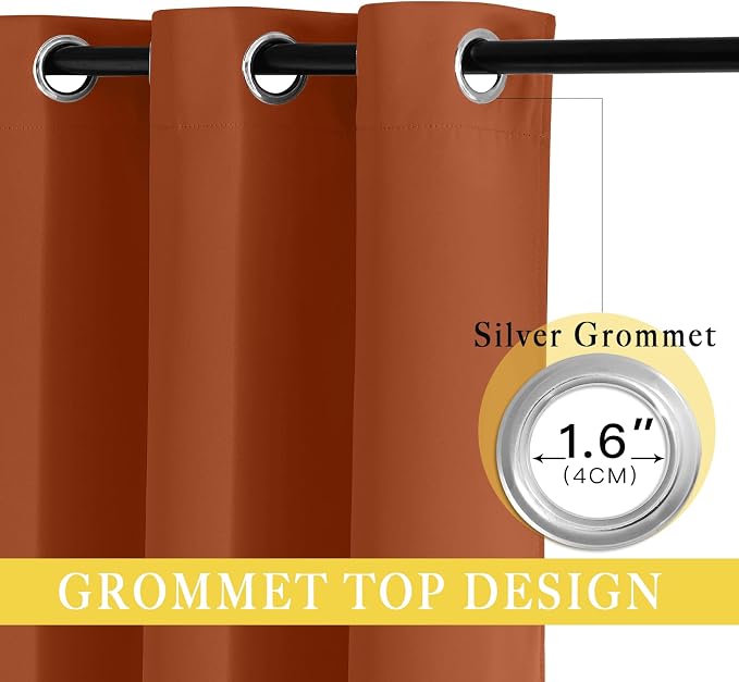 NICETOWN Blackout Room Divider Curtains - Image 5
