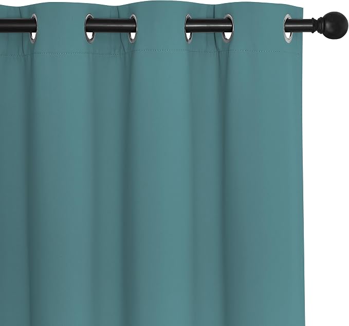 NICETOWN Blackout Drapery Curtain Panel 90 inches Long - Image 7