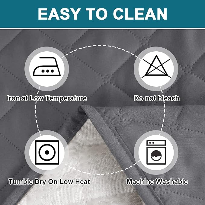Turquoize 100% Waterproof Sofa Covers Couch Cover Sofa Cover - Image 6