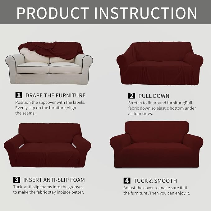 Easy-Going Stretch Chair Slipcover - Image 6
