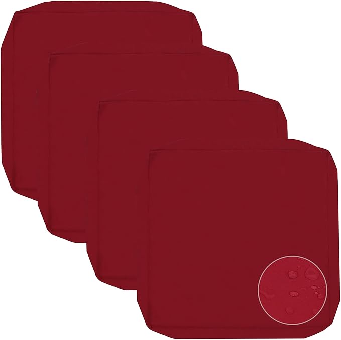 Sqodok Patio Cushion Cover 22x20 inch, Outdoor Seat Cushion Slip Cover by Sqodok