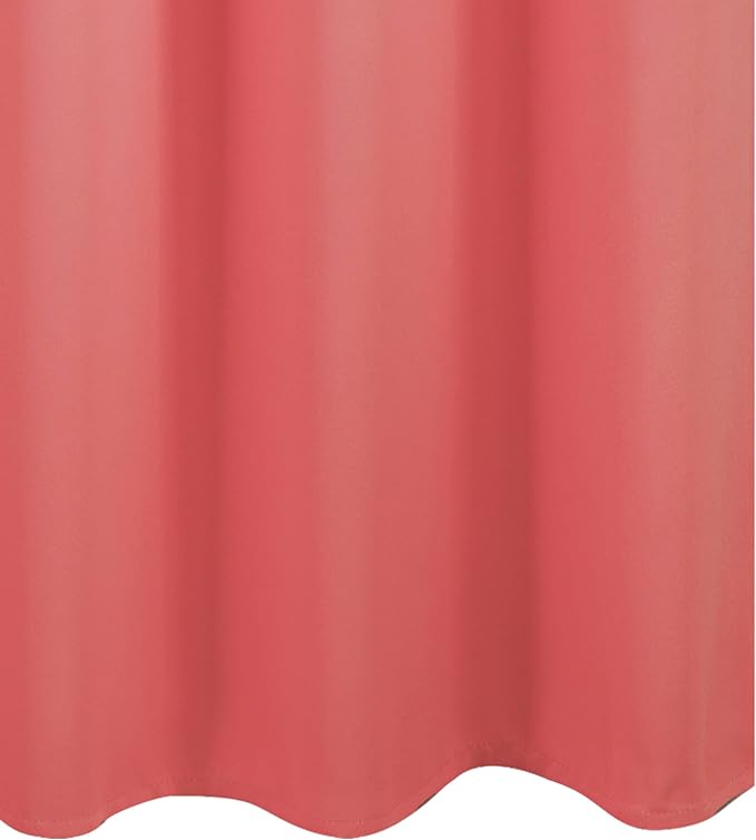 Blackout Curtains 38 x 84 inch/Coral Curtains Set of 2 Panels/Thermal Insulated - Image 8