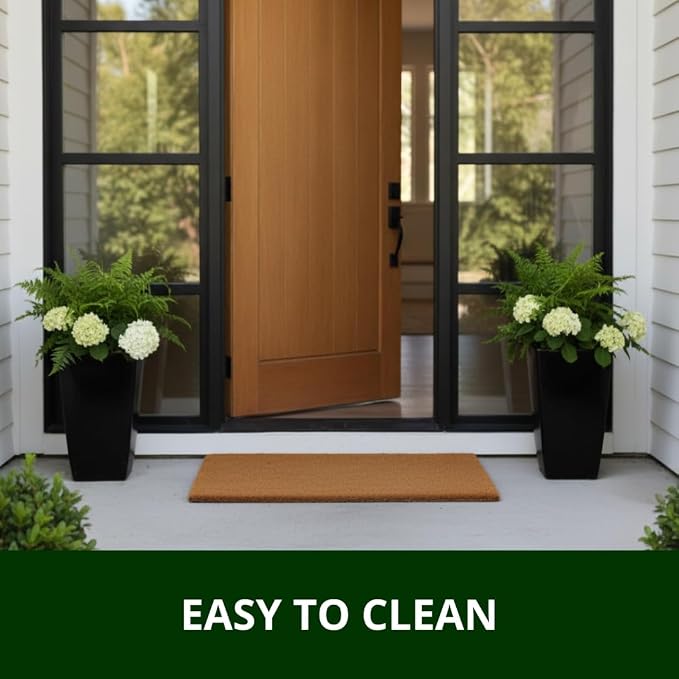 Ecomills Coco Coir Doormat, 24 x 36 in, Vinyl Backing - Image 7