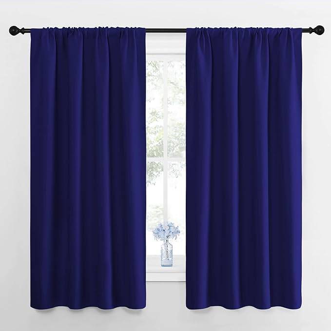 NICETOWN Kitchen Curtains, Short Blackout Curtains & Drapes, Thermal Insulated by NICETOWN