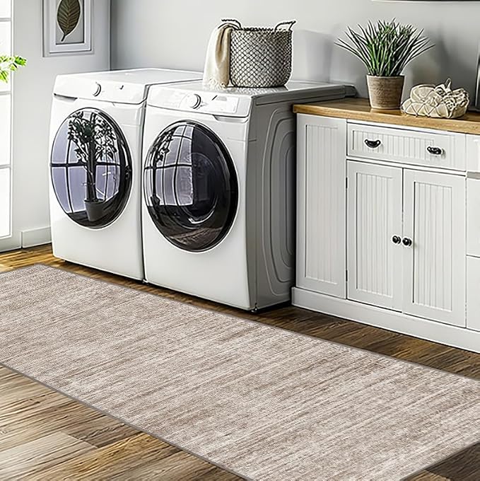 2x5 Washable Runner Rugs，Modern Abstract Rug Runner, Ultra-Thin Kitchen Runner - Image 7