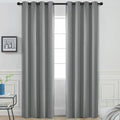 Yakamok Room Darkening Curtains 52x84 inch Length Dove Grey-Living Room | 2 by Yakamok