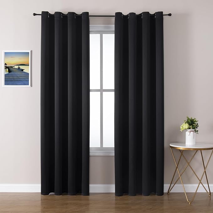 ChrisDowa Blackout Curtains for Bedroom and Living Room 108 Inches Long | 2 by ChrisDowa