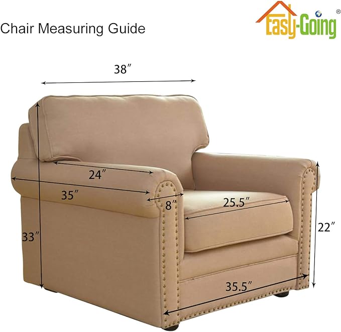 Easy-Going Stretch Chair Slipcover - Image 4