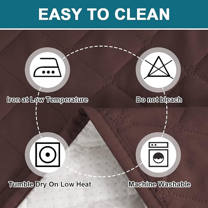 Turquoize 100% Waterproof Couch Cover Sofa Covers Washable Couch Covers - Image 6