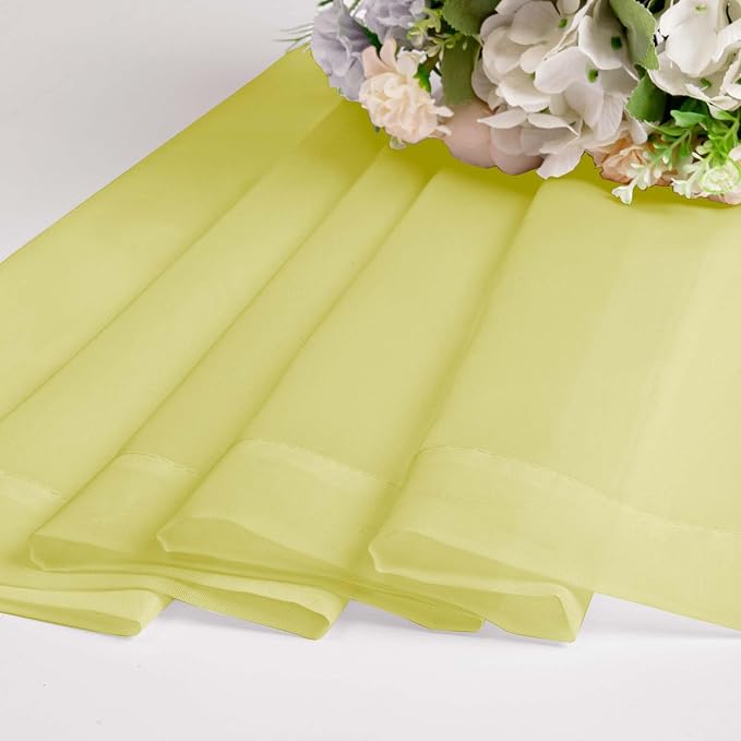Lemon Sheer Curtains 84 Inches Long - Image 7