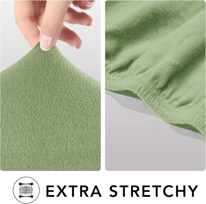 PureFit Stretch Loveseat Covers Fleece Couch Covers - Image 3