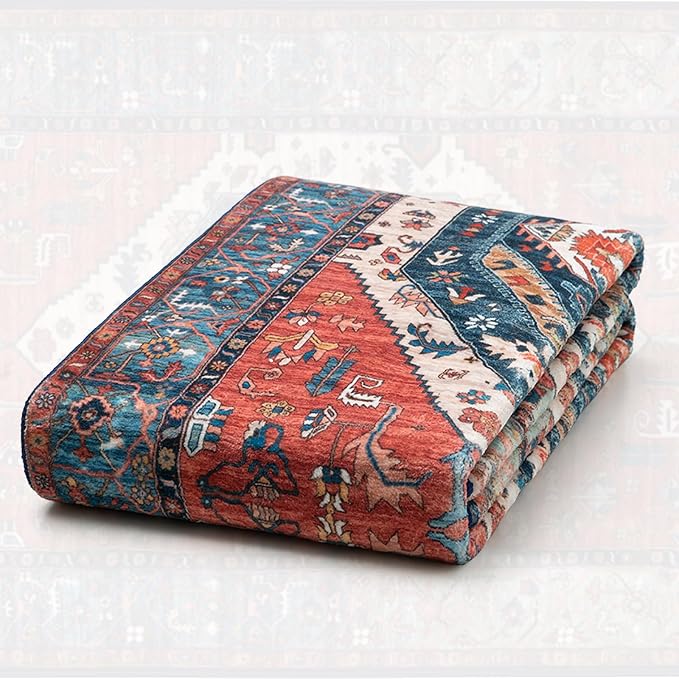 SERISSA 3x4 Washable Non Slip Boho Area Rug - Image 7