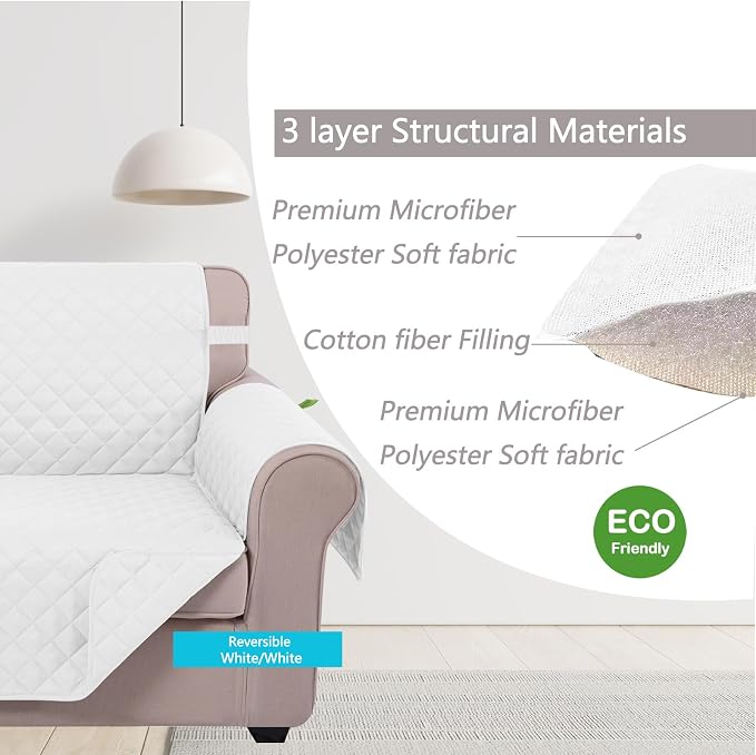 U-NICE HOME Loveseat Sofa Cover - Image 4