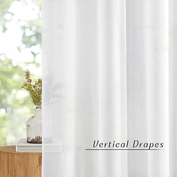 NICETOWN Sheer Curtains Extra Long - Image 3