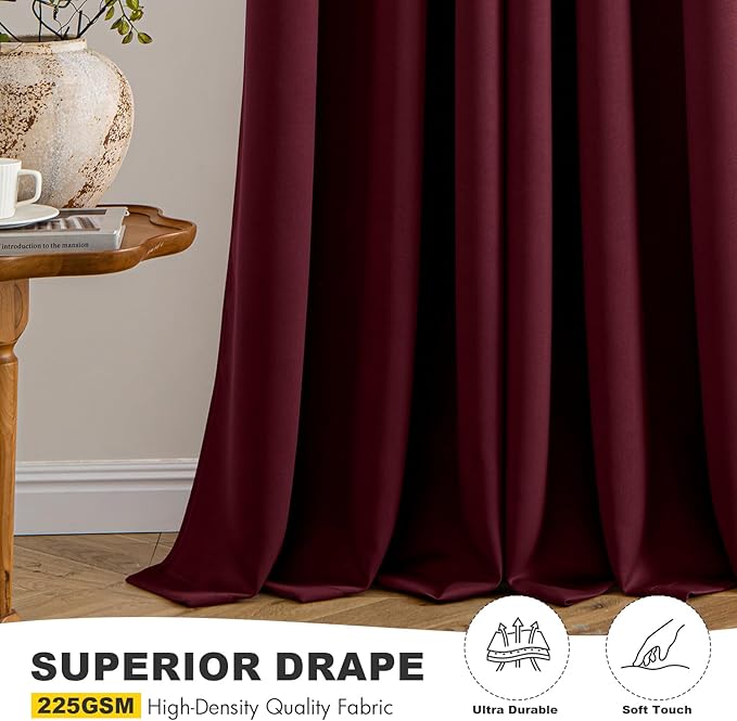 MIULEE Christmas Blackout Curtains - Image 6