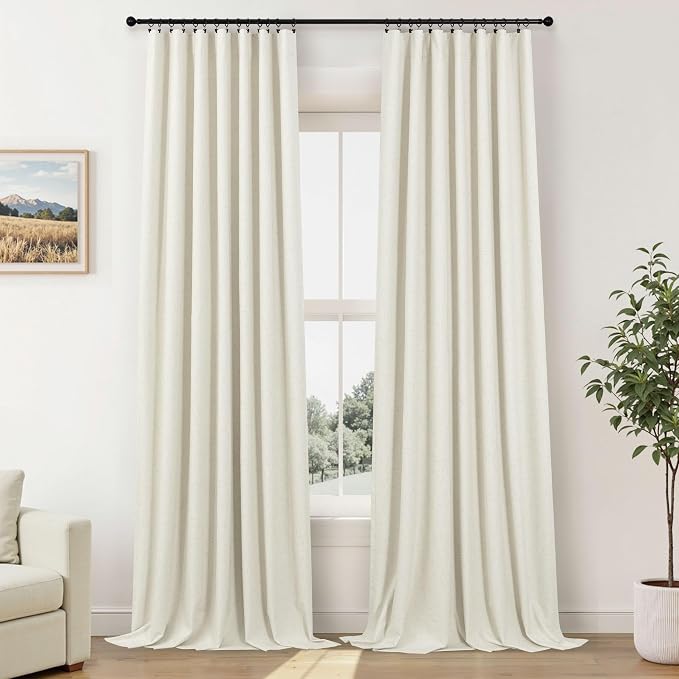 Pitalk 108 Inch Long Blackout Curtains & Drapes - Image 9
