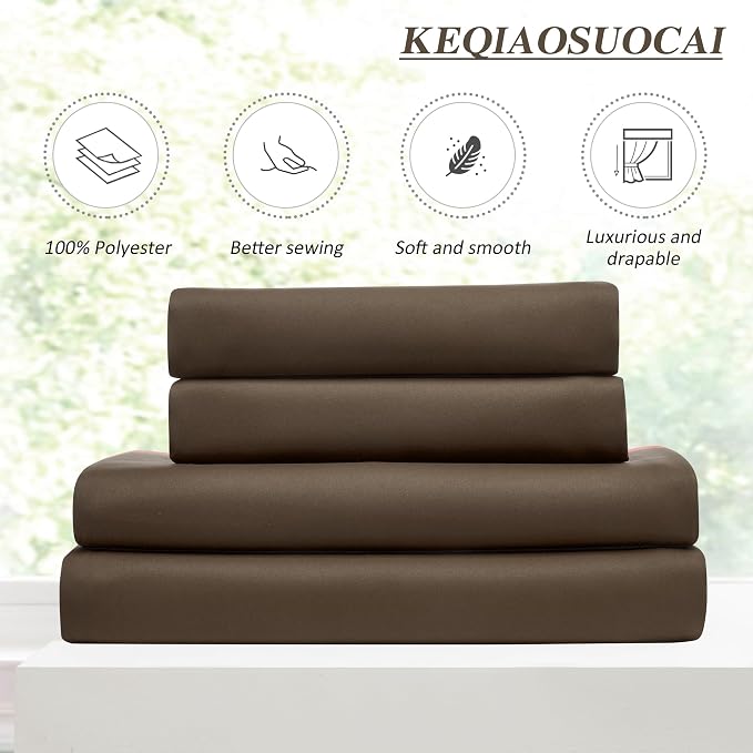 Brown Blackout Curtains 120 Inches Long 10 feet Tall, Extra Long Pinch Pleats - Image 5