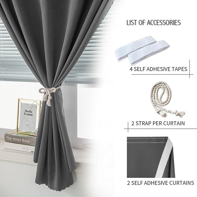 Instant Blackout Window Curtain - Image 2