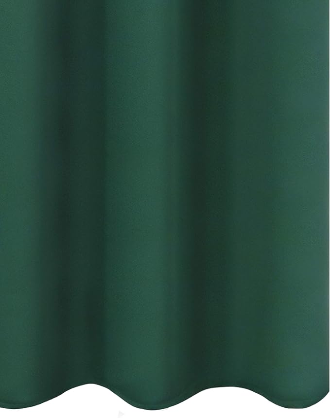 Dark Green Thermal Blackout Curtains/42 x 95 Inch/Set of 2 Panels Room - Image 8