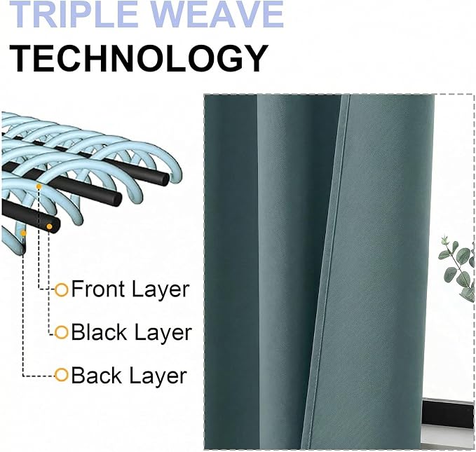 Simplebrand Ava Blackout Curtains - Image 5
