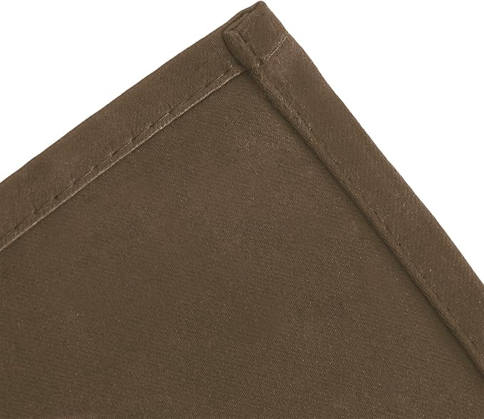 Blackout Curtains 42 x 63 inch/Brown Curtains Set of 2 Panels/Thermal Insulated - Image 7